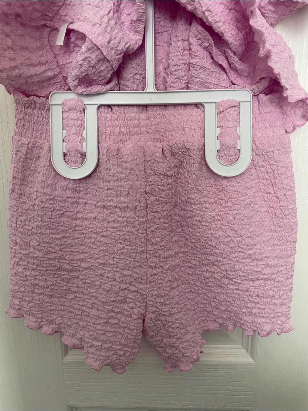 Jumping Beans Lilac Ruffle Textured 2 Piece Set - Picture 5 of 6